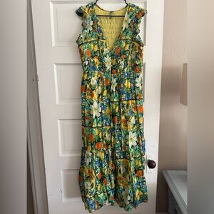 THE PEREGRINE MIDI DRESS by Anthropologie